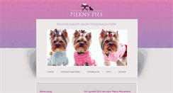 Desktop Screenshot of pieknypies.pl