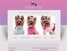 Tablet Screenshot of pieknypies.pl